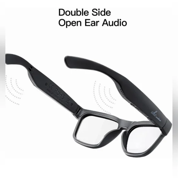 OhO Smart Glasses Blue Lens, Bluetooth Speaker,Indoor/Outdoor UV Protection - Picture 2 of 7